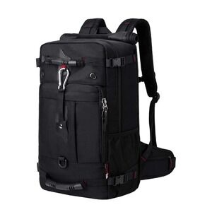 Kaka Tactical Travel Backpack Mens Large Black New Convertible Duffel Bag 2070